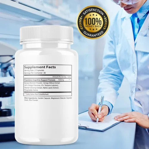 Miniatura 2 de (3 unidades) Neuro Tech IQ Suplemento cerebral Neurotech Iq Focus Formula Pills (180 cápsulas)