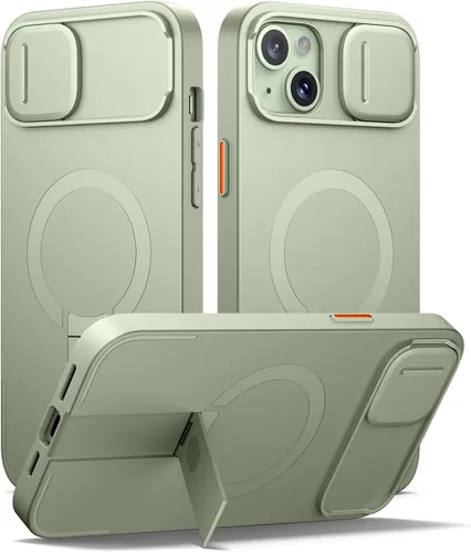 Miniatura 64 de SURITCH - Funda para iPhone 17 Pro Max con cubierta de control de cámara, cubierta para cámara y soporte ajustable, compatible con MagSafe, a prueba