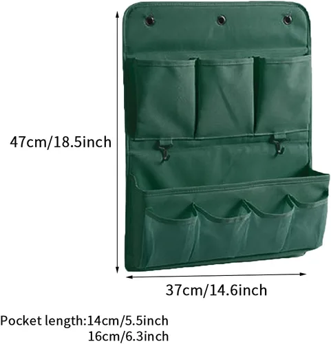 Miniatura 2 de Bolsa de almacenamiento colgante para el hogar, accesorios de baño, puerta de pared, armario, dormitorio, organizador de tela, accesorios de cocina