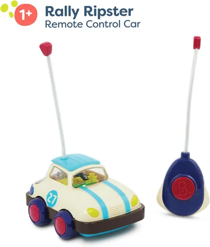 Miniatura 5 de B. toys Rally Ripster - Coche de control remoto - Coche RC para niños pequeños, niños - Coche de juguete ligero - Vehículo de juguete - Más de 12