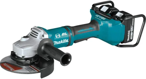 Miniatura 2 de Makita XAG12PT1 5.0Ah 18V X2 LXT iones de litio 36V sin escobillas inalámbrico 7 pulgadas interruptor de paleta de corte/amoladora angular