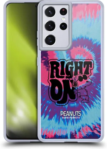 Miniatura 183 de Head Case Designs Funda de gel Woodstock 50th con licencia oficial de Peanuts Snoopy Guitar 1969 [protección de grado militar] compatible