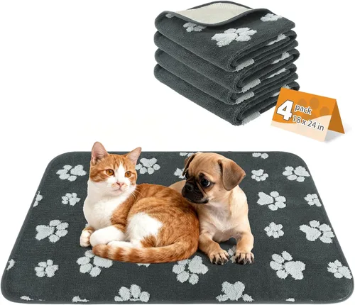 Miniatura 31 de KOOLTAIL Almohadillas lavables para orina de perros, paquete de 2 almohadillas de entrenamiento súper absorbentes reutilizables impermeables