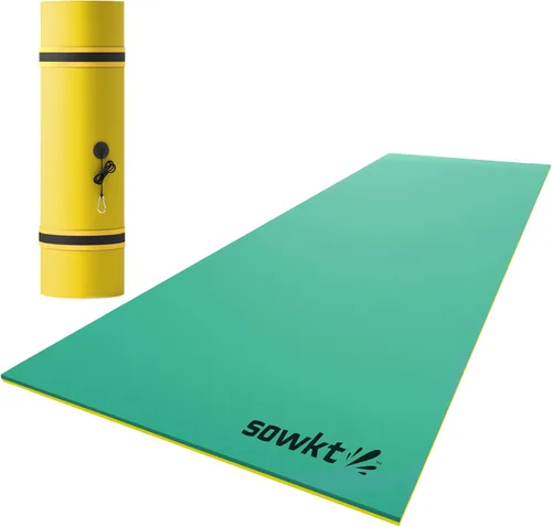 Miniatura 8 de Alfombrilla flotante Lily Pad premium fabricada en Estados Unidos (9x6, 12x6 y 18x6 pies) para lagos y piscinas - Ideal para el lago, piscina, barco