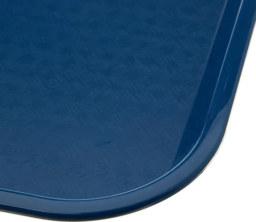 Miniatura 3 de Carlisle FoodService Products Bandeja de plástico para comida rápida, 14 x 18 pulgadas, azul (paquete de 2)