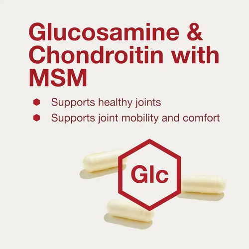 Miniatura 4 de PROTOCOL FOR LIFE BALANCE Glucosamina y condroitina con MSM - Soporte articular* - Suplemento de condroitina MSM - Sin OMG y sin lácteos - 90