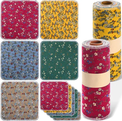 Miniatura 9 de Redbaker 50 piezas de toallas de papel reutilizables, paños de algodón reutilizables sin papel, toallas de papel absorbentes lavables para inodoro