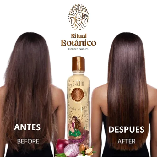 Miniatura 2 de RITUAL BOTANICO Champú de Cebolla - Con Activo de Crecimiento Acelerado del Cabello Ultrareparador S.O.S. Shampoo de Cebolla y Argán