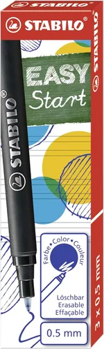 Miniatura 6 de Rollerball ergonómico - STABILO EASYoriginal Recambios - Paquete de 3 - Negro
