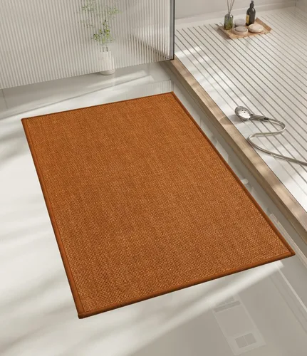 Miniatura 28 de chakme Alfombras de Baño 24x17, Alfombra de Baño Ultra Delgada Antideslizante Pequeña de Secado Rápido Absorbente para Piso de Baño
