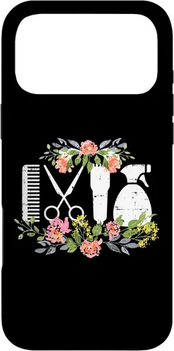 Miniatura 22 de Funda de regalo para iPhone 13 Pro Max Hair Styling Tool Flower Hairdresser Hairstylist Barber Gift Case