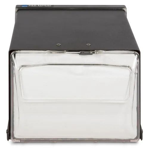 Miniatura 2 de San Jamar H3001 Dispensador de servilletas de plegado completo para encimera, capacidad 300, 7-5/8 pulgadas de ancho x 5-1/2 pulgadas de alto x 11