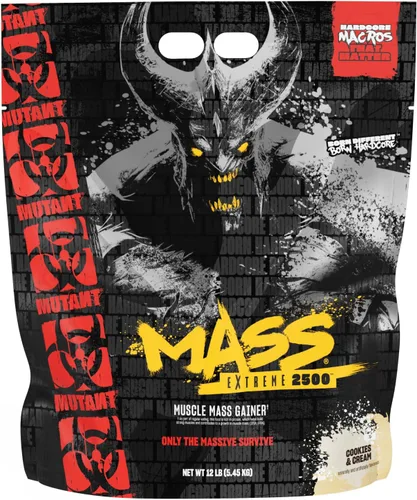 Miniatura 3 de Mutant Mass Extreme Gainer - Proteína de suero en polvo - Construye el tamaño muscular y la fuerza - Calorías limpias de alta densidad