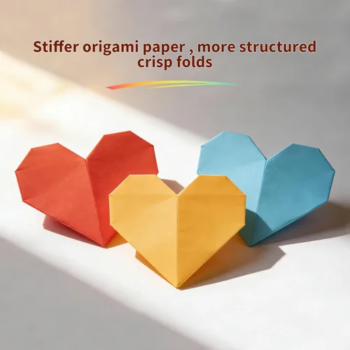 Miniatura 5 de Papel de origami cuadrado de 6 pulgadas, 500 hojas, 20 colores vivos, doble cara para niños y adultos, proyectos de arte y manualidades