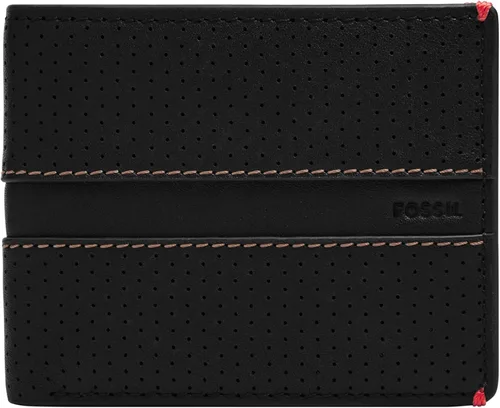 Miniatura 46 de Fossil Billetera plegable de cuero para hombre con ventana de identificación abatible para hombres