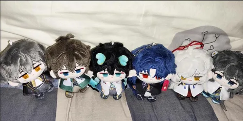 Miniatura 4 de KILA MILA Anime Kafka Bailu Blade Dan Heng Jing Yuan Muñeca de peluche Kawaii, mercancía suave, adorable muñeco de felpa, colgante, regalos (Blade-a)