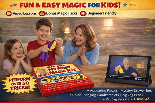 Miniatura 5 de Kit de magia “My First Magic Kit” de Jim Stott's, perfecto para principiantes y niños de todas las edades
