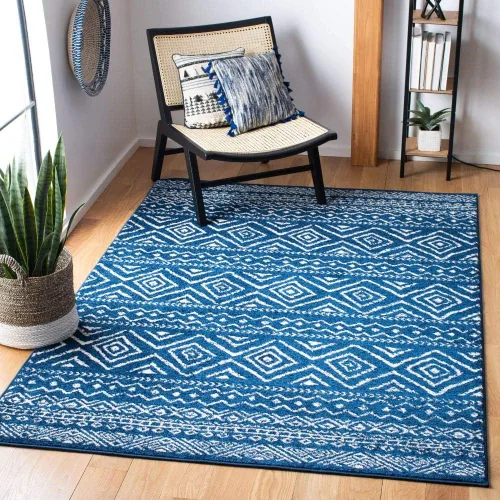 Miniatura 63 de SAFAVIEH Tulum Collection - Alfombra decorativa de 2 x 4 pies, diseño marroquí bohemio envejecido, no desprende pelusa y fácil de limpiar, ideal