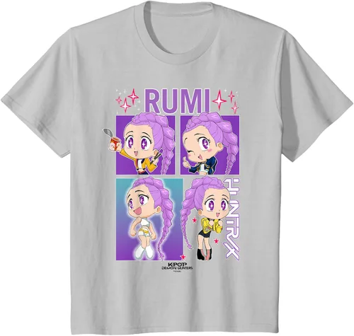 Miniatura 22 de Camiseta con licencia oficial de Kpop Demon Hunters Rumi