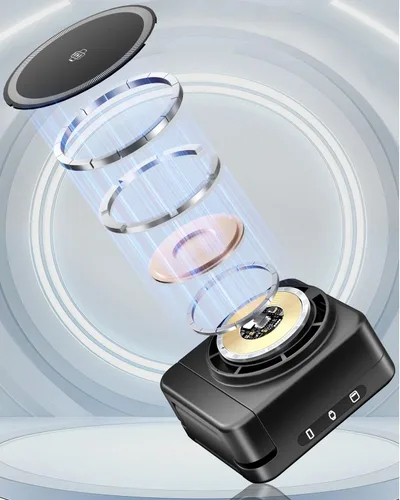 Miniatura 7 de Estación de carga inalámbrica plegable 3 en 1, soporte de cargador magnético Qi2 de 15 W para iPhone, Samsung, Apple Watch, Galaxy Watch, AirPods