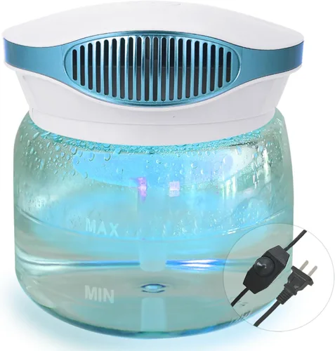 Miniatura 10 de Purificadores de Aire de Agua para el Hogar, Lavador de Aire de Velocidad Variable con Difusor de Aroma, Purificador de Aire Arcoíris Silencioso