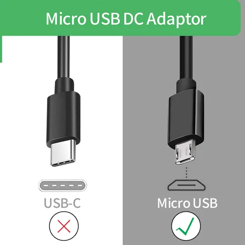 Miniatura 7 de Cargador de pared micro USB de 5V 2A, adaptador de fuente de alimentación micro USB AC/DC 5V para Raspberry Pi Zero, Kindle Paperwhite, Echo Dot