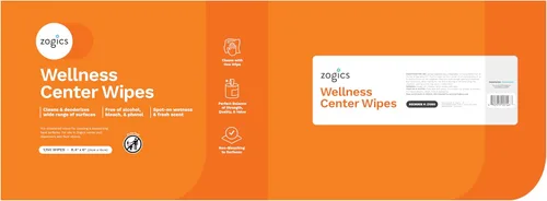 Miniatura 7 de Zogics Toallitas de limpieza Wellness Center, toallitas para equipos de gimnasio para limpiar superficies y equipos, duraderas y seguras