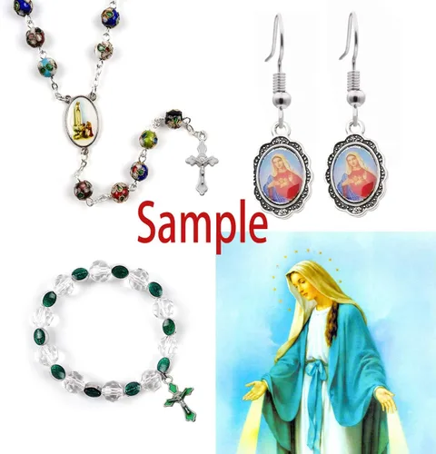 Miniatura 4 de 60 dijes surtidos de plata antigua esmaltados cristianos Jesús Cruz religioso crucifijo para hacer joyas, collares, pulseras, aretes, accesorios