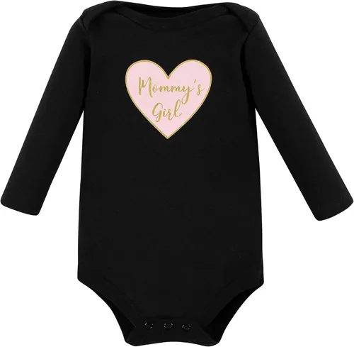 Miniatura 5 de Hudson Baby Body unisex de algodón de manga larga, para bebé