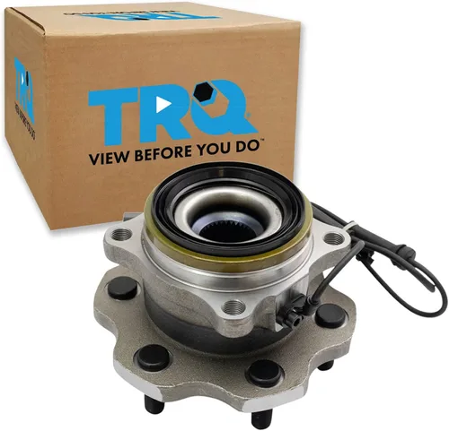 Miniatura 131 de TRQ Cojinete de rueda delantera y conjunto de cubo con sensor ABS compatible con Toyota Sequoia 2008-2022 Tundra 2007-2021