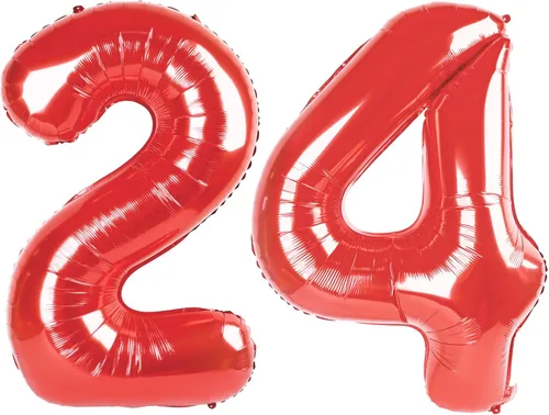 Miniatura 210 de Globo de cumpleaños número 4 dorado de 40 pulgadas, globos gigantes del número cuatro 14 24 34 40 44 2024, globos grandes de lámina de mylar para Oro