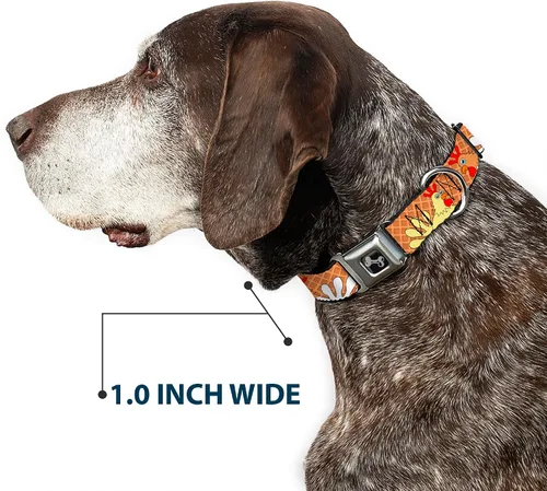 Miniatura 6 de Buckle-Down Collar de perro con diseño de gofres y pollo de 9-15 pulgadas, pequeño