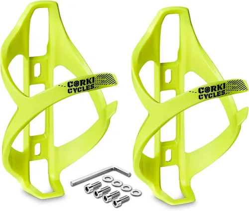 Corki Cycles - Soporte para botella de agua para bicicleta, carga lateral derecha, jaula para botella de agua para carretera, MTB, bicicletas de
