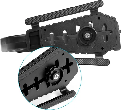 Miniatura 6 de Agarre de mango de video con micrófono integrado para DJI OSMO, estabilizador de mano universal de cámara Sevenoak Micrófono estéreo integrado