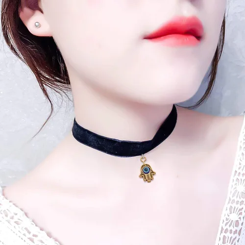 Miniatura 5 de 40 dijes antiguos de mano de Hamsa contra el mal de ojo de Fátima, accesorios de joyería para collares, pulseras, suministros de manualidades, oro