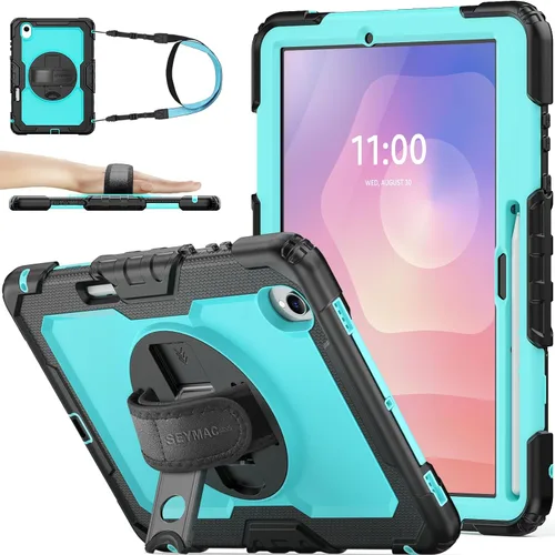 Miniatura 30 de SEYMAC stock Funda para Samsung Galaxy Tab S10 Lite / S10 FE / S9 FE 5G / S9 Funda para Tableta 10.9''/ 11'' Protectora con Protector de Pantalla