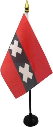 Miniatura 15 de AZ FLAG Bandera de mesa Ontario de 4 x 6 pulgadas, bandera de escritorio de Canadá - Región Canadiense de Ontario 5.9 x 3.9 in - Tapa de lanza
