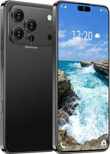 Teléfono celular desbloqueado PMAX de 12 GB+512 GB, pantalla HD de 6.99 pulgadas, teléfonos Android 15 5G, batería 7000 mAh desbloqueado el