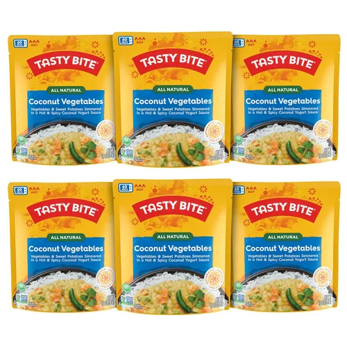 Miniatura 21 de Tasty Bite - Lentejas Madras de 3 frijoles, orgánico, 10 onzas, 6 unidades (paquete de 6)
