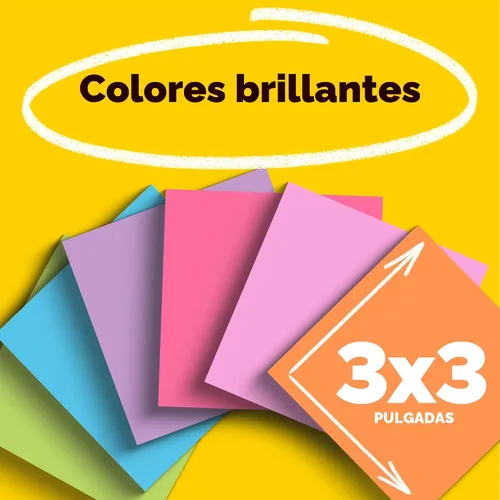 Miniatura 2 de Post-it Notas Súper Adhesivas Paquete de Valor, 24 Bloques, Conveniente Estuche de Transporte y Almacenamiento de Autobús Escolar, 2X el Poder
