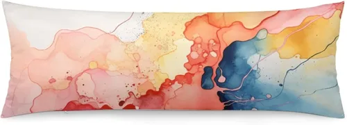 Miniatura 7 de Funda de almohada de cuerpo con mapa personalizado de la ciudad de Nueva York, 20 x 54 pulgadas, funda protectora de almohada larga con cremallera