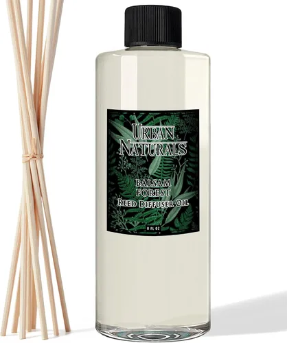 Miniatura 54 de Urban Naturals Recambio de aceite difusor de varillas ámbar y lavanda, lavanda relajante, ámbar cálido, aroma calmante para habitación, 4 onzas +