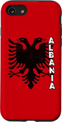 Miniatura 17 de Funda para iPhone 13 Pro Albania Bandera de Albania Double Eagle Flamuri Shqiperia
