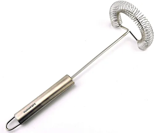 Miniatura 5 de Batidor de huevos inoxidable Surround helixSpring Coil Batidor, espumador de huevos, leche y licuadora - Utensilios de cocina (pequeño)
