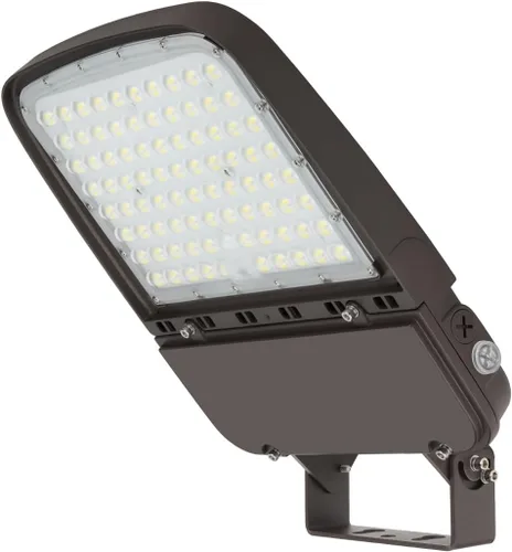 Miniatura 10 de Luz LED de estacionamiento de 300 W con fotocélula del anochecer al amanecer, luces de área regulables al aire libre con montaje en muñón, 45000LM