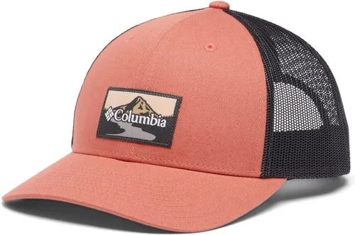 Miniatura 331 de Columbia - Gorra de malla con bandera con árboles unisex para adultos, corona alta