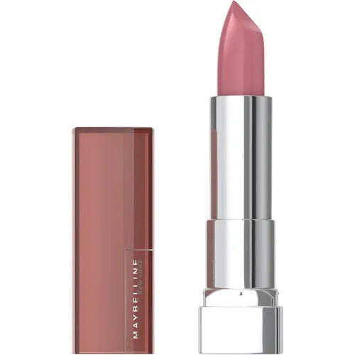 Miniatura 16 de Maybelline New York Color Sensational Lápiz labial, maquillaje de labios, acabado crema, lápiz labial hidratante, color nude, rosa, rojo, ciruela