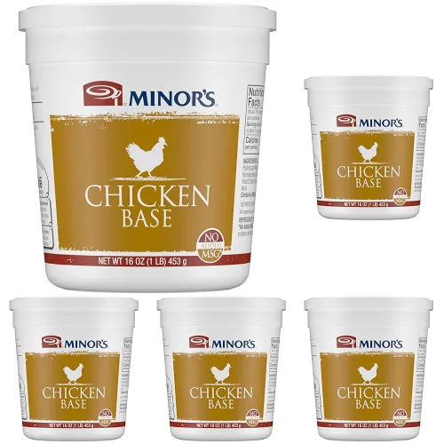 Miniatura 7 de Minor's Base de Res, Ideal para Caldo de Sopa y Salsas, 0 Gramos de Grasas Trans, Sin MSG Añadido, Recipiente de 16 oz