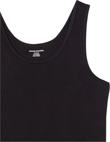 Miniatura 9 de Tienda Essentials - Camiseta ajustada sin mangas para mujer, paquete de 2
