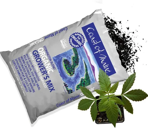 Miniatura 4 de Coast of Maine CMSBO15 Mezcla de tierra para macetas Stonington Blend de agricultores orgánicos con ingredientes oceánicos totalmente naturales